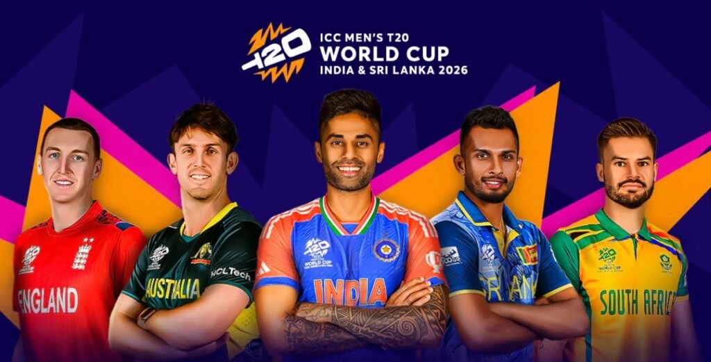 ICC World Cup 2026 banner