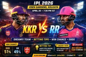 KKR vs RR Odds ipl overview