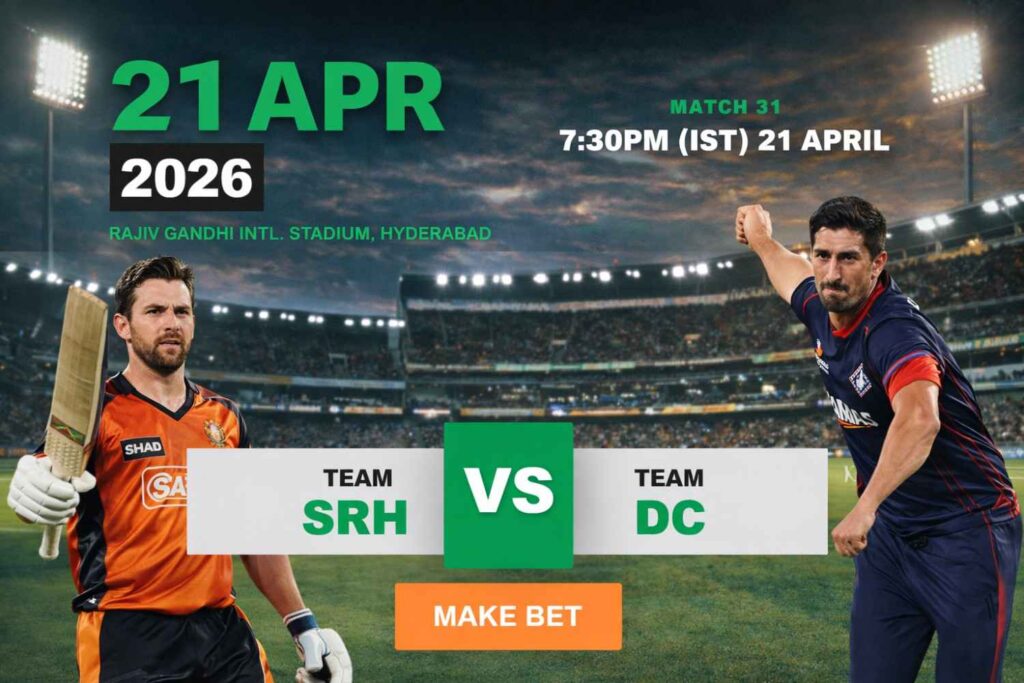 SRH vs DC IPL Prediction 2026