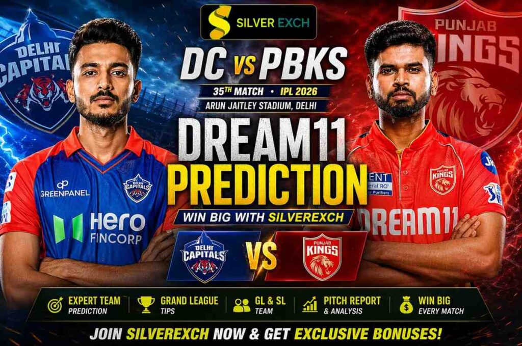 DC vs PBKS Dream11 Prediction Today Match