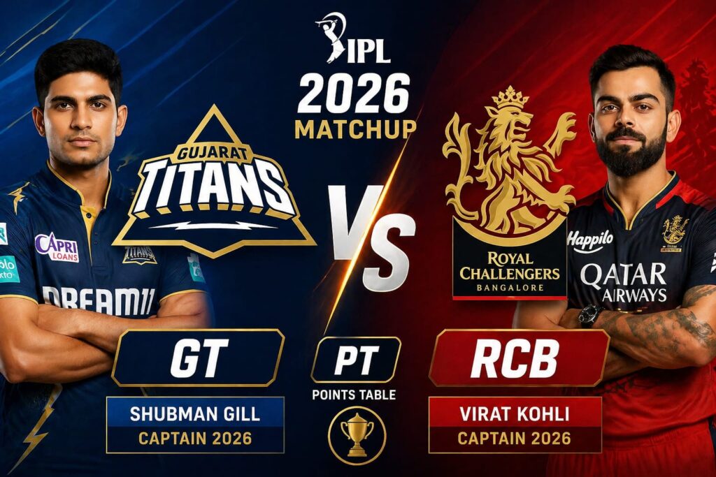 GT vs RCB Prediction 2026 IPL match