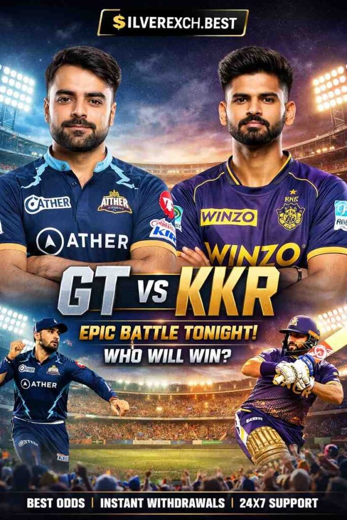 GT vs KKR Betting ipl match 