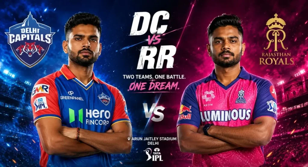 DC vs RR Dream11 team prediction 2026