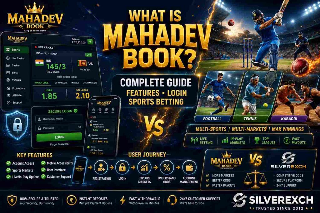 What is Mahadev Book guide features login sports betting Silverexch
