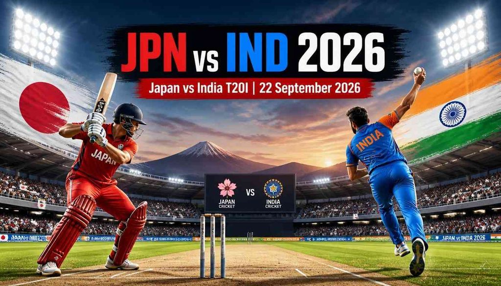 JPN vs IND 2026 Japan vs India T20I match preview