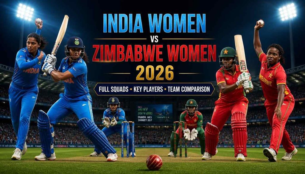 India Women vs Zimbabwe Women players 2026 squads and key players