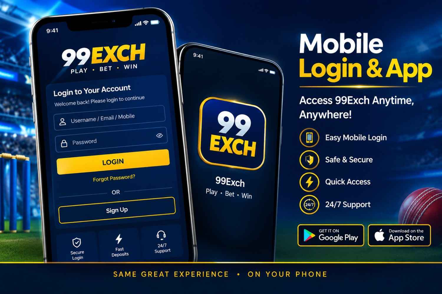 SilverExch Mobile Login and App
