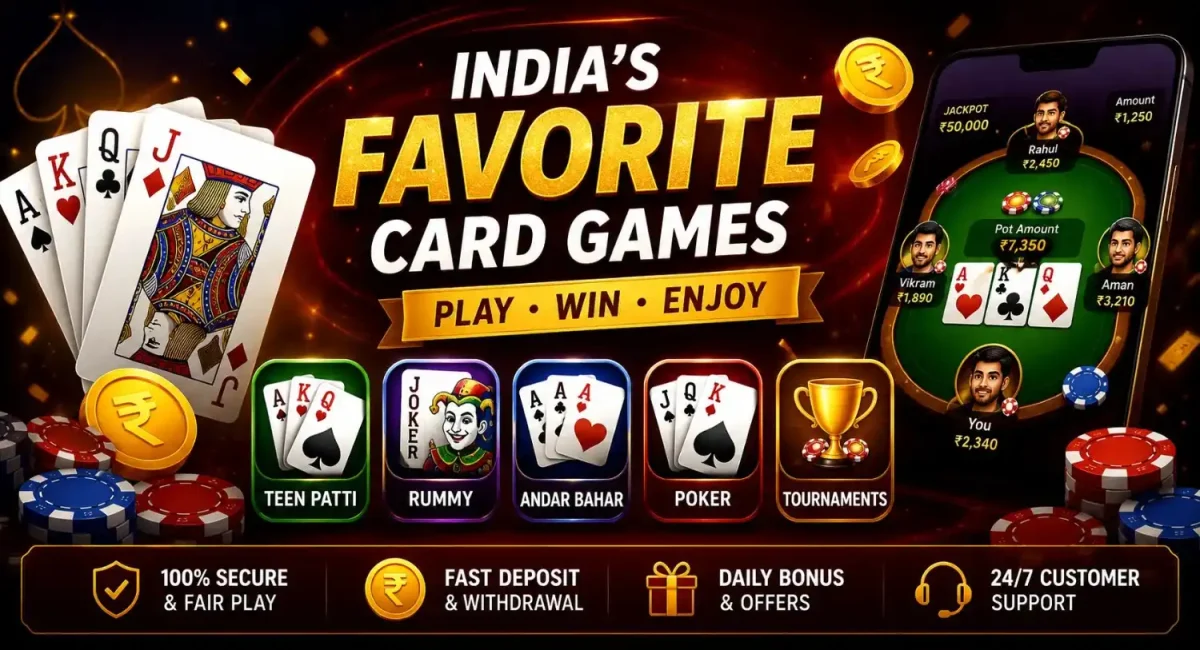 Indian Card Games with full details